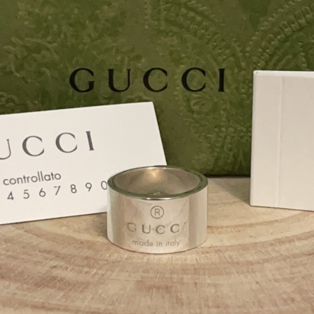 ✨Authentic Gucci Sterling Silver Ring✨